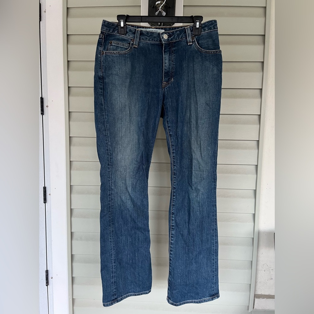 GAP Blue Denim Bootcut Stretch Jeans Womens 8R Vintage Made in USA - Picture 2 of 8